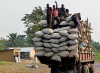 DRC charcoal transport to Kinshasa (J. Schure)